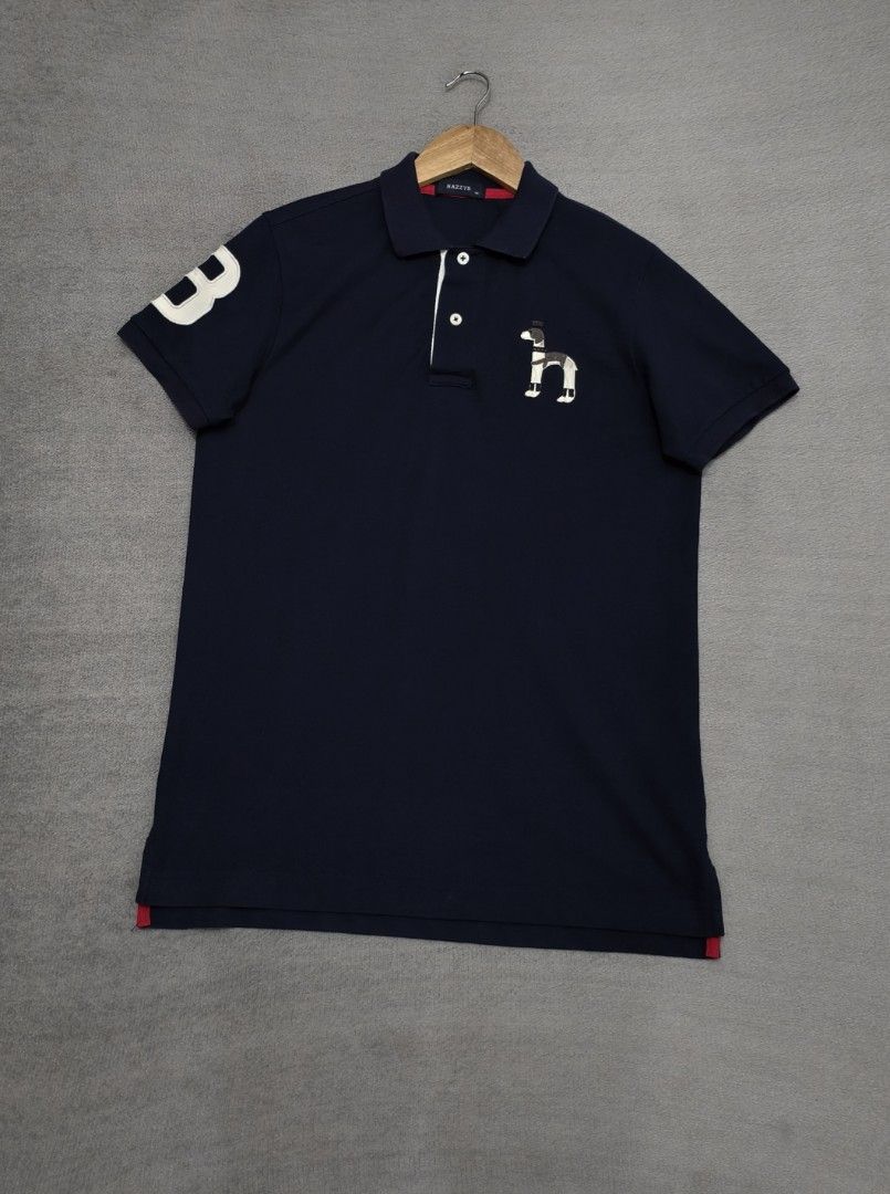 HAZZYS MEDIUM (Category: Tshirts & Polo Shirts ) located in Cagayan de Oro. Submitted by 2optimusprime8 (Listing ID 1462325857, Image 2). Description: ---HAZZYS 🖤🤍🖤 ---100 % AUTHENTIC ---SIZE 95 MEDIUM W-19.5 L-28.5 ---PLS REFER TO DIMENSIONS ---EXCELLENT CONDITION 9.5/10 ---NO ISSUE ---SUPER NICE COLOR 🖤 ---750 ONLY.