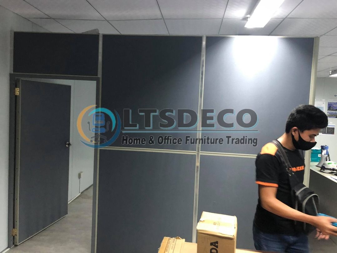 HIGH PANEL DIVIDER WITH DOOR OFFICE PARTITION (Category: Office Furniture & Fixtures) located in Quezon City. Submitted by fierce.angelltsdeco (Listing ID 1462327755, Image 1). Description: LTSDECO Home and Office Furniture Trading MANUFACTURER • FABRICATOR • SUPPLIER Looking for office furniture, modular partitions, workstations, or customized furniture? We can help! LTSDECO Home and Office Furniture Trading is a trusted manufacturer, fabricator
