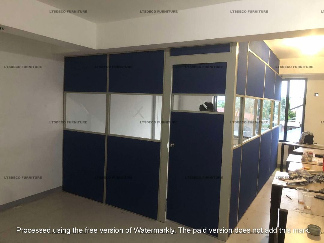 HIGH PANEL DIVIDER WITH DOOR OFFICE PARTITION (Category: Office Furniture & Fixtures) located in Quezon. Submitted by gel.ltsdeco07429_868 (Listing ID 1462333367, Image 1). Description: LTSDECO Home and Office Furniture Trading MANUFACTURER • FABRICATOR • SUPPLIER Looking for office furniture, modular partitions, workstations, or customized furniture? We can help! LTSDECO Home and Office Furniture Trading is a trusted manufacturer, fabricator, an