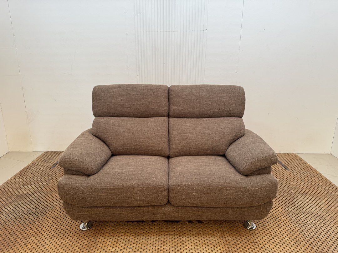 Highback sofa (Category: Sofas) located in Quezon City. Submitted by matetdevis13 (Listing ID 1462391165, Image 2). Description: PFabric 2-Seater Highback Loveseat Sofa Price: 12,500 L55 x W36 x H34.5/15 In good condition Code MJS50-MJ583.