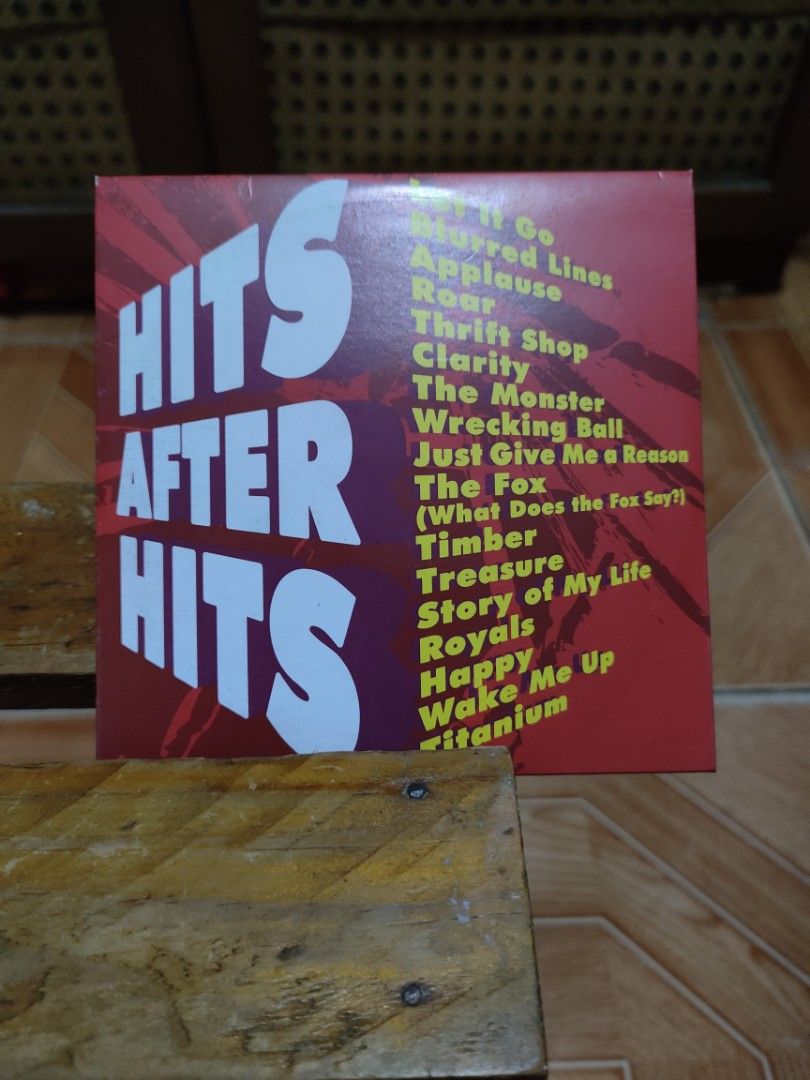 Hits After Hits by Various Artist (Category: CDs & DVDs) located in Paranaque City. Submitted by jnthn.c (Listing ID 1462405002, Image 1). Description: nm to m.