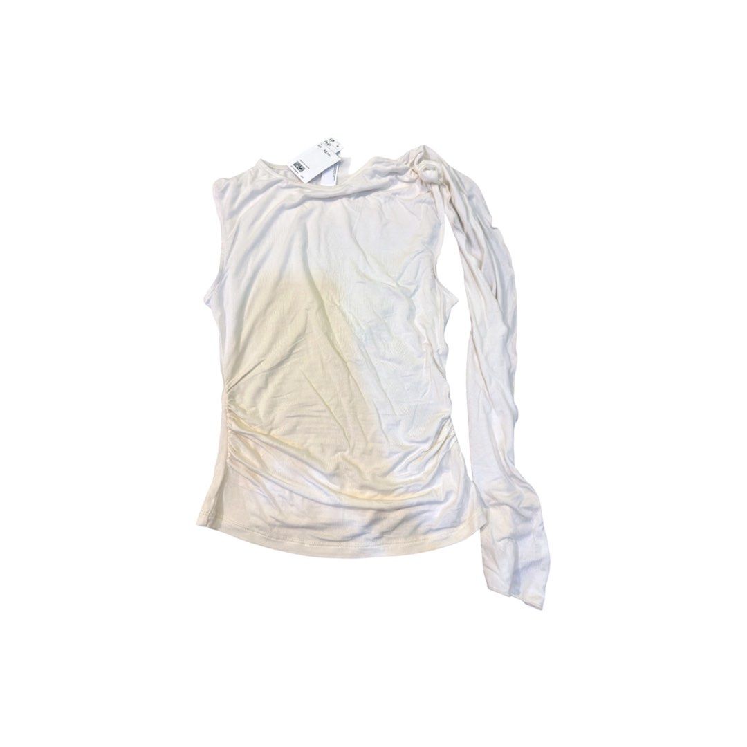 H&M Draped-Panel Viscose Top (Category: Sleeveless) located in Quezon City. Submitted by brokeahhgirl (Listing ID 1462350001, Image 1). Description: No issue Never worn.