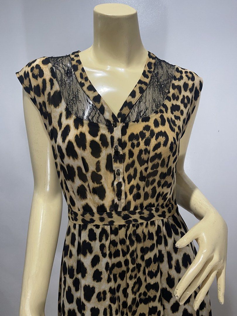 H&M leopard dress (Category: Dresses) located in Antipolo. Submitted by sarisarionlinestore (Listing ID 1462288198, Image 3). Description: .
