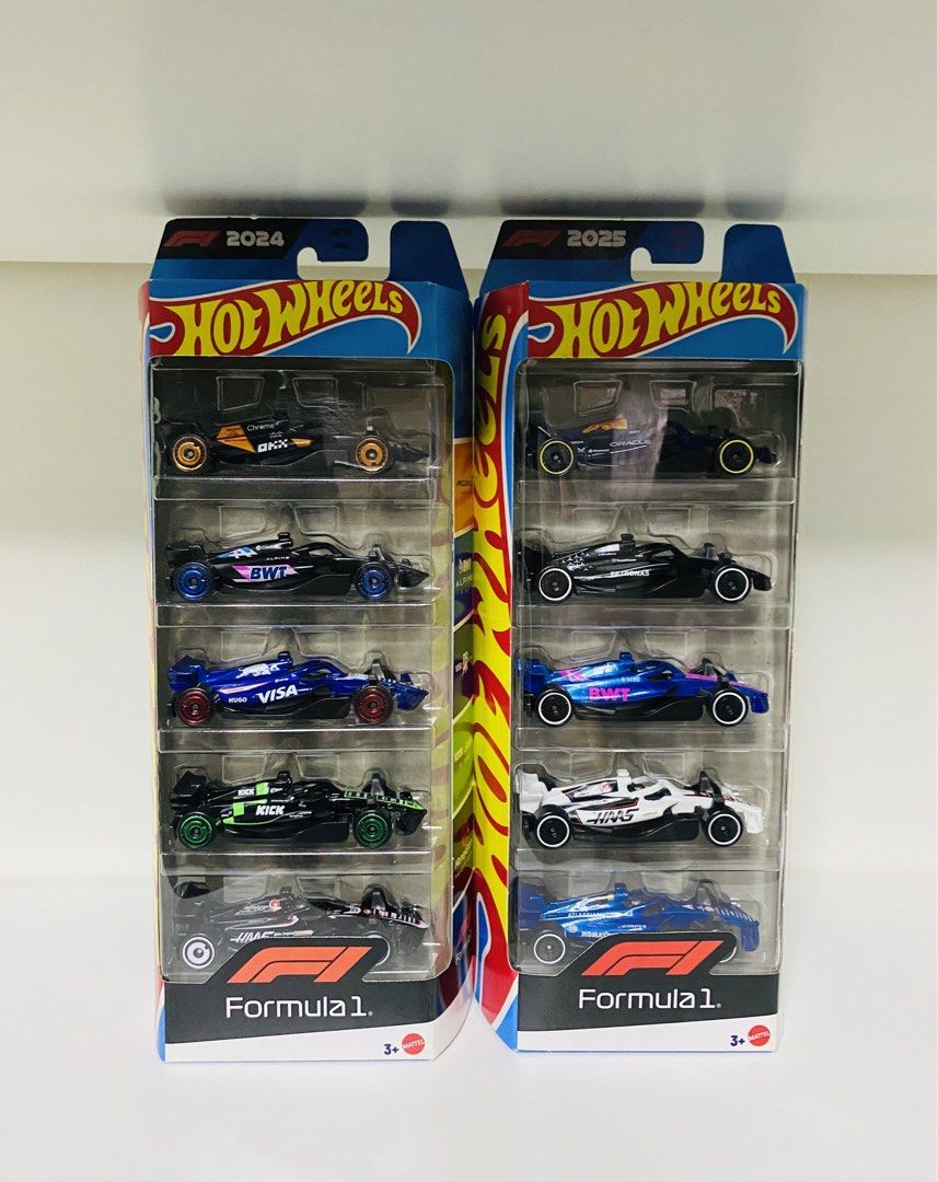 Hotwheels Formula 1 (5pcs) (Category: Vehicle & Diecast Models) located in Manila. Submitted by glen_n (Listing ID 1462409785, Image 1). Description: Hotwheels 2024 & 2025 Formula 1 (5pcs) Brandnew (₱750 each) .
