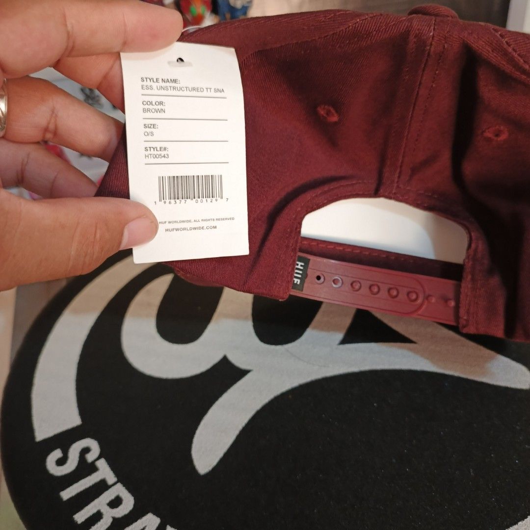 HUF Worldwide (Category: Caps & Hats) located in Batangas. Submitted by D.CAP (Listing ID 1462374961, Image 3). Description: For Sale:⬇️ 🧢 HUF Worldwide 📐 Unstructured crown adult Osfm adjustable 🅿️ 750.00 + SF 📦 Brandnew/Original ✈️ Aircargo australia to phil. 📌 Batangas city Location 📦 Ship Nationwide (J&T D2D/LBC SFcop) 📩 DM for speed Transaction 🧾 NO cod❌ / Payment First✅ 📋 Nasa page na po ang mga Proof of Transaction, Kindly See&Rea