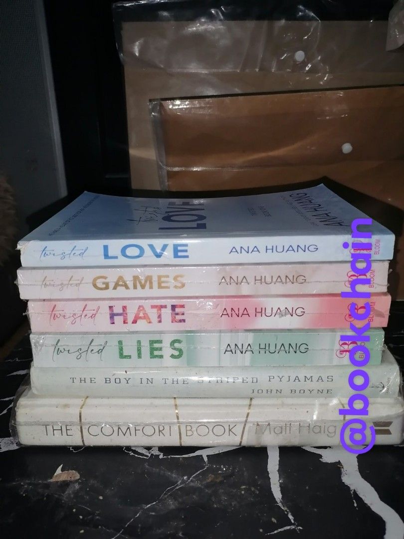 INTERNATIONAL BOOKS (Category: Storybooks) located in Subic. Submitted by bookchain_0125 (Listing ID 1462336895, Image 1). Description: RUSH SALEEE❗❗❗ ❌ sensi buyer RFS: NEED FOR FUNDS PO INTERNATIONAL BOOK TAKE ALL - 1K BOOKS FOR SALE: the comfort book(no dust book) authentic HB (tanning and foxing) the boy in the striped pyjamas authentic HB (tanning and foxing) game series sealed book 2 to 4 counterfeit book 1 has a minimal dent in edge. good 