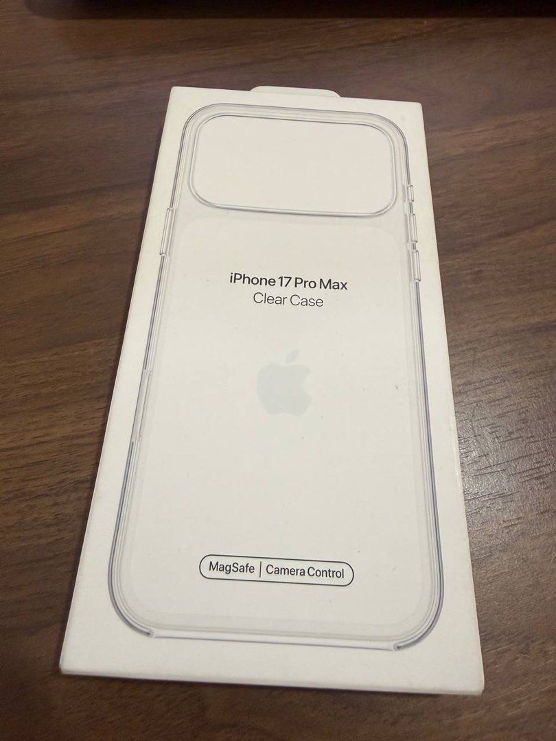 iPhone17 Pro Max Clear Case with Magsafe and Camera Control (Category: Cases & Sleeves) located in Manila. Submitted by marahhh (Listing ID 1462279921, Image 1). Description: Wrongly purchased. My phone is iPhone17 Pro only unfortunately i checked out casing for iPhone17 promax..