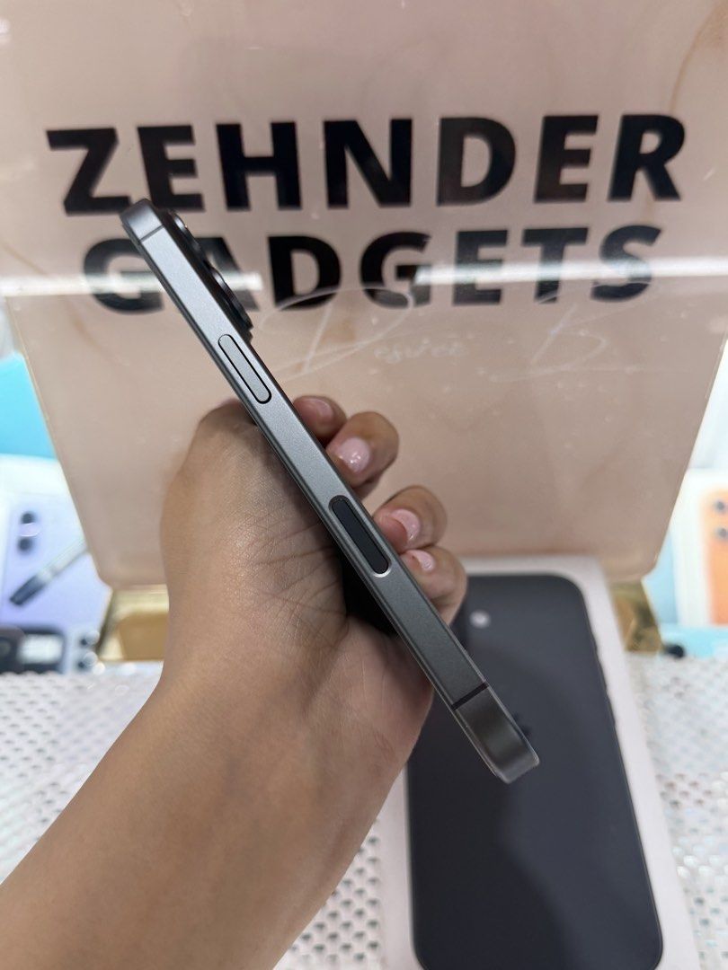 iPhone 17 256GB OPENLINE (2 MONTHS OLD) SLIGHTLY USED (Category: iPhone 17 Series) located in San Juan City. Submitted by desireebayal96 (Listing ID 1462268744, Image 3). Description: iPhone 17 (BLACK) * UNDER WARRANTY UNTIL JULY 2027 * NTC APPROVED * OPENLINE * ANY SIM * 256GB * 100% BATTERY HEALTH * 51 CYCLE COUNT * 100% SMOOTH * NO DENTS * NO ISSUE * NO HISTORY OF REPAIR * NOT REFURBISHED * WITH BOX SAME SERIAL * WITH CORD TYPE C OPEN FOR COD 