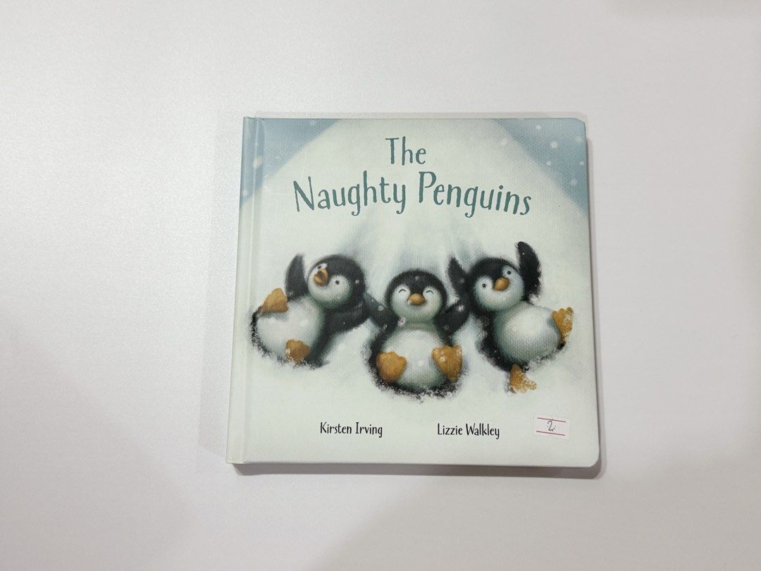 Jellycat The Naughty Penguins Book (Category: Children's Books) located in Quezon City. Submitted by candzremie (Listing ID 1462270310, Image 1). Description: Copy 3 500 - minor shelfwear - inscription.