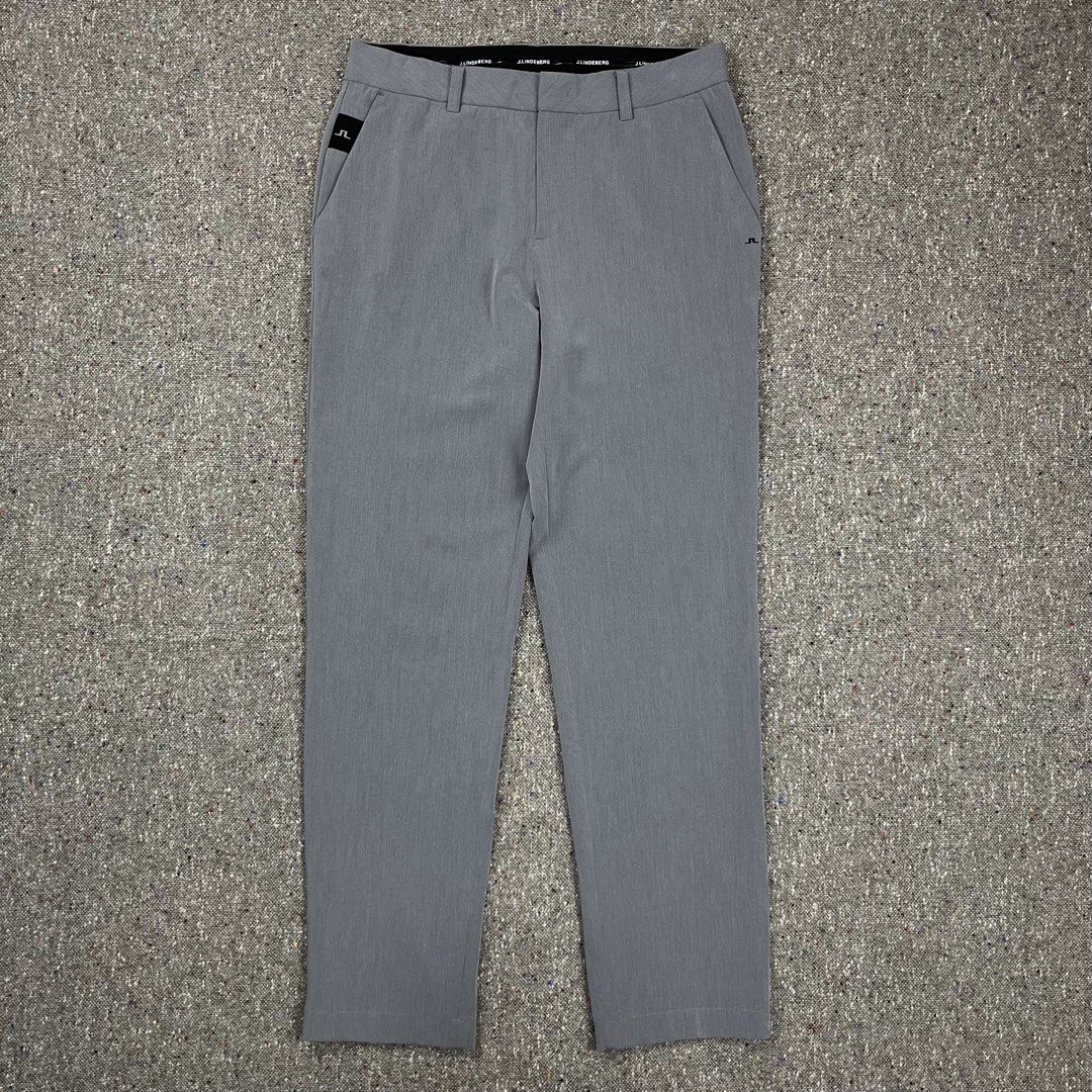 j.lindeberg Vent Golf Stretch Trousers (Category: Trousers) located in Zamboanga. Submitted by deconstrukt.fit (Listing ID 1462345456, Image 1). Description: J.Lindeberg Vent Golf Stretch Trousers These are J.Lindeberg vent golf pants, specifically matching the tailored profile and iconic subtle Bridge branding details of styles like the Ellott Pant lines. They feature a modern, straight-to-slim fit cut from lightweight stretch performance fabric