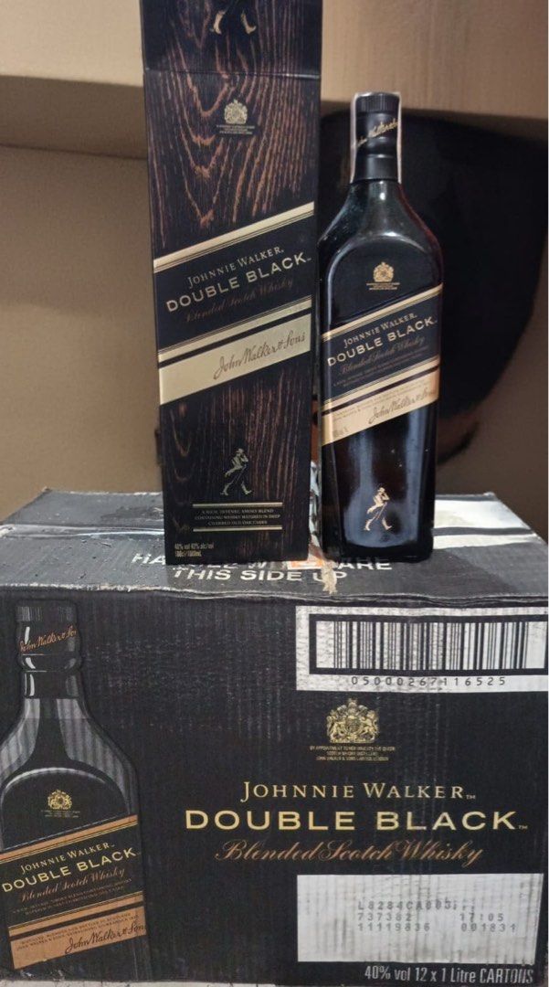 Johnnie Walker Black and Double Black Label Case (Category: Beverages) located in Makati City. Submitted by al_ways.ph (Listing ID 1462279860, Image 1). Description: FOR SALE Johnnie Walker by case. Priced lower than S&R! • Johnnie Walker Black Label — ₱11,760 / case • Johnnie Walker Double Black — ₱19,200 / case Take both cases for only ₱30,000! 📍 Meetup: BGC, Taguig 📦 Cases only — no per-bottle selling.