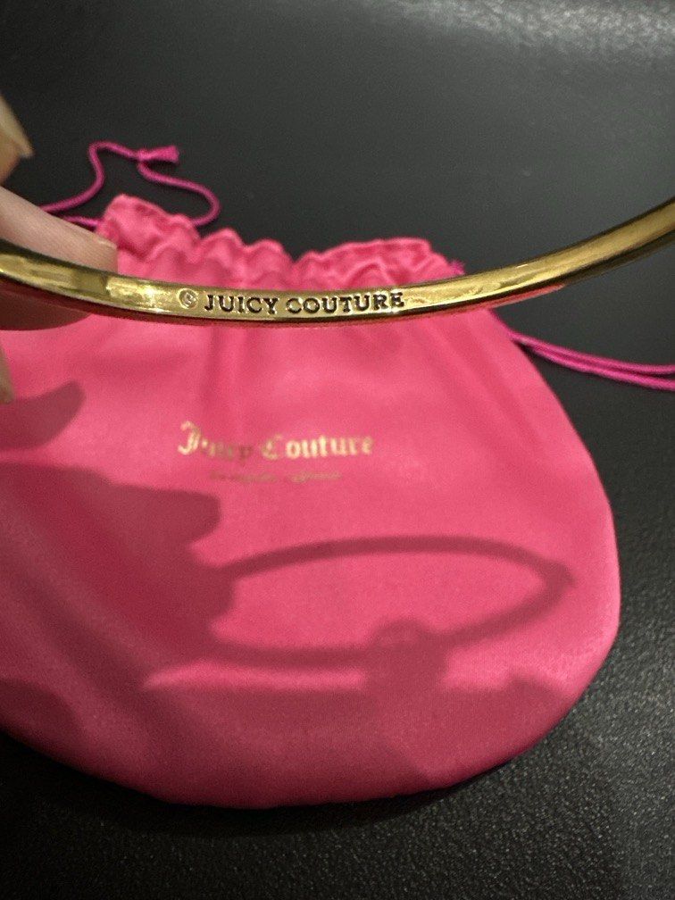 Juicy Couture Bangle (Category: Bracelets) located in Manila. Submitted by krystalchewey_ (Listing ID 1462403546, Image 2). Description: Bnew Actual Photo Posted 2500php Bangle .