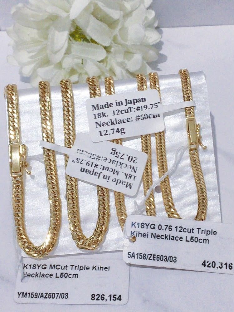 k18 japan gold necklace (Category: Necklaces) located in Manila. Submitted by primejewelry (Listing ID 1462279264, Image 2). Description: .
