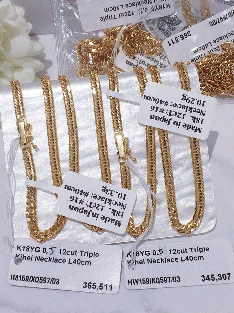 k18 japan gold necklace (Category: Necklaces) located in Manila. Submitted by primejewelry (Listing ID 1462279264, Image 3). Description: .