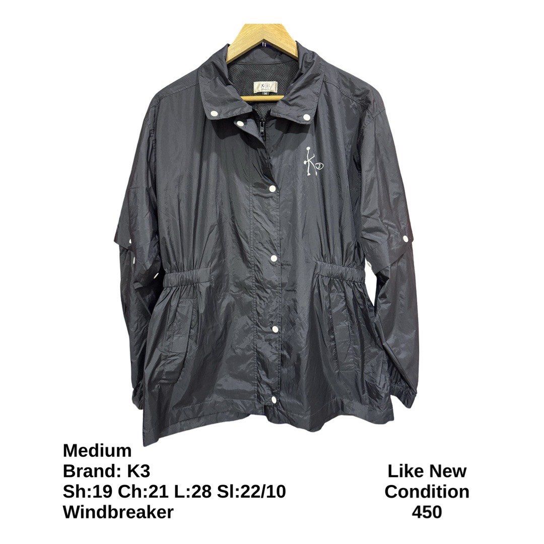 K3 Lightweight Removable Sleeve Jacket (Category: Coats, Jackets and Outerwear) located in Bulacan. Submitted by rlemonfashionshop (Listing ID 1462418311, Image 1). Description: Premium Class Quality Items. Actual Item on Photo with Good/Mint Condition. Message us for inquiries, more information and confirmation. Wash before wearing. Thank you so much..