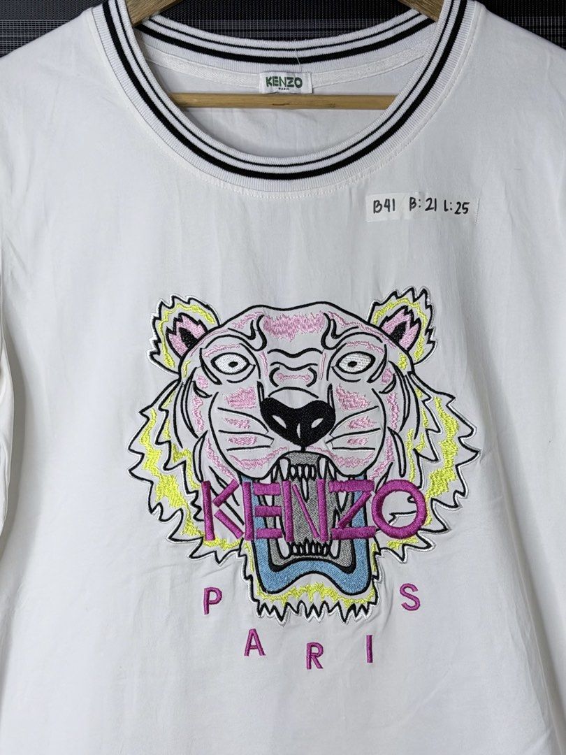 KENZO EMBROIDERY SHIRT (B41) (Category: Shirts) located in Bulacan. Submitted by nicolaiscloset (Listing ID 1462425032, Image 3). Description: .