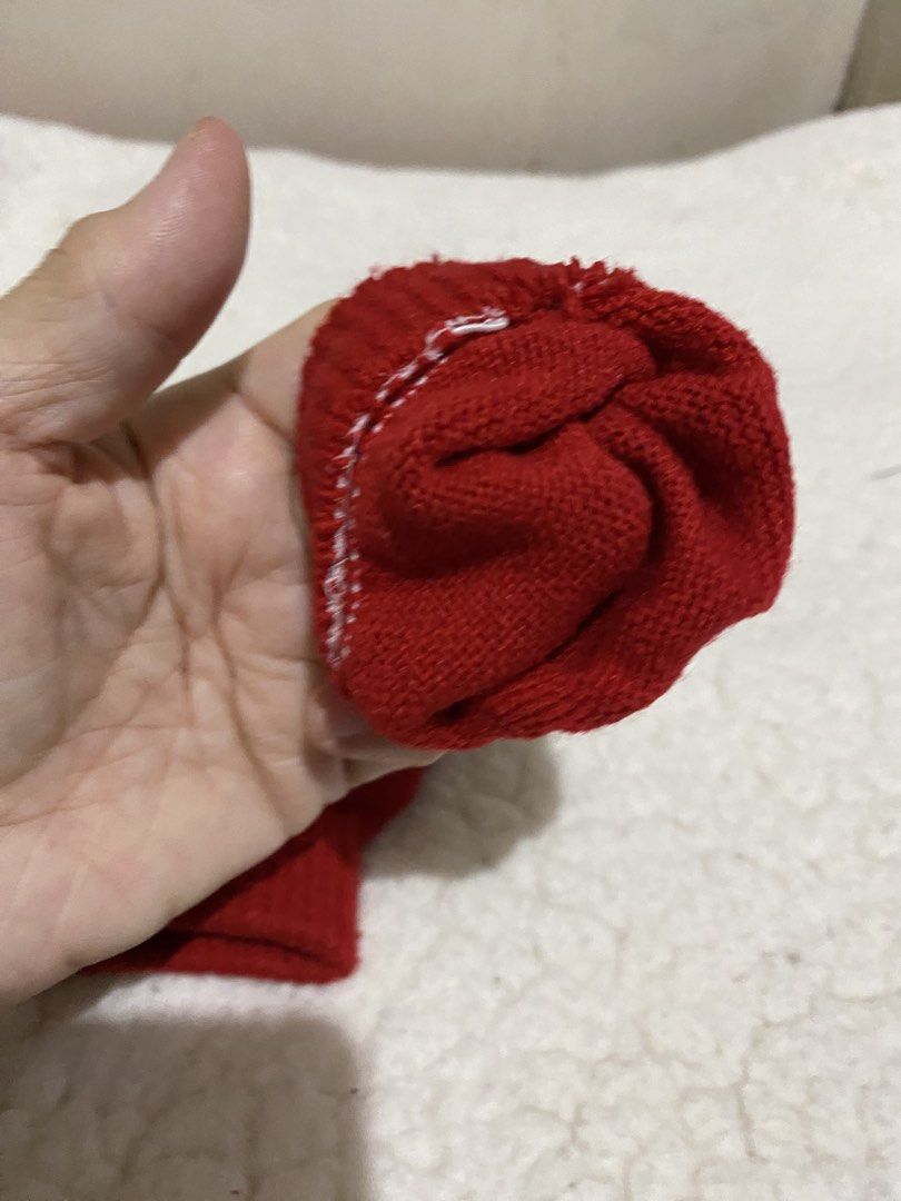 Kids Spider-Man Fingerless Gloves (Category: Babies & Kids Fashion) located in Manila. Submitted by resi.diaz (Listing ID 1462341212, Image 3). Description: - Red fingerless gloves with Spider-Man design - Perfect for young superhero fans - Made from comfortable knitted material - Keeps hands warm while allowing full finger dexterity - Ideal for playtime or everyday wear - Shows minor signs of use, but in good, functional condition.
