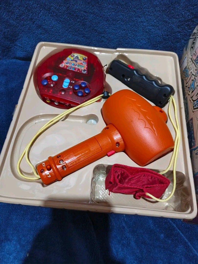 Konami Bunkers Battle! Electronic Game with Accessories (Category: Action & Battle Toys) located in Manila. Submitted by kirstentoyshub (Listing ID 1462380060, Image 2). Description: DECLARED UNTESTED AND AS IS BUT GOOD CONDITION - Konami Bunkers Battle! Electronic Game Set - Includes: Main unit, controller, hammer accessory - Comes with original box and inserts - Recommended for ages 4 and up - Great for fans of the series - Ready for exciting g