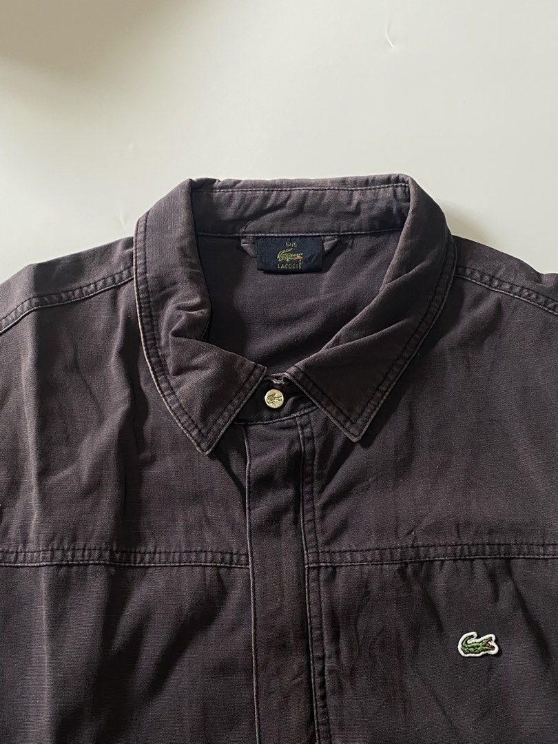 Lacoste Blouson Navy Jacket (Category: Coats, Jackets and Outerwear) located in Manila. Submitted by finofindthisart (Listing ID 1462353975, Image 3). Description: Length 28 Width 22 Measured it by inches P1499 Issue: N/A This is a pre-loved/thrifted items and may show minor signs of issue due to its vintage nature. Kindly manage expectations. No refunds or exchanges will be accepted. 📍Pasay City DM for inquiries..