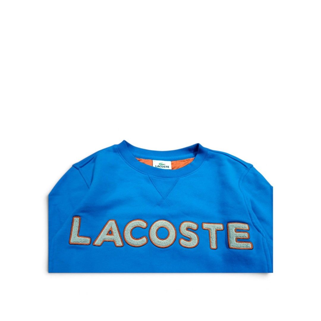 Lacoste Crewneck (Category: Coats, Jackets and Outerwear) located in Manila. Submitted by southstreethub.ph (Listing ID 1462375410, Image 2). Description: - Lacoste Crewneck - Condition: Like New - Size: 2 - Dimention: 18 Width 25.5 Lenght - No issues.