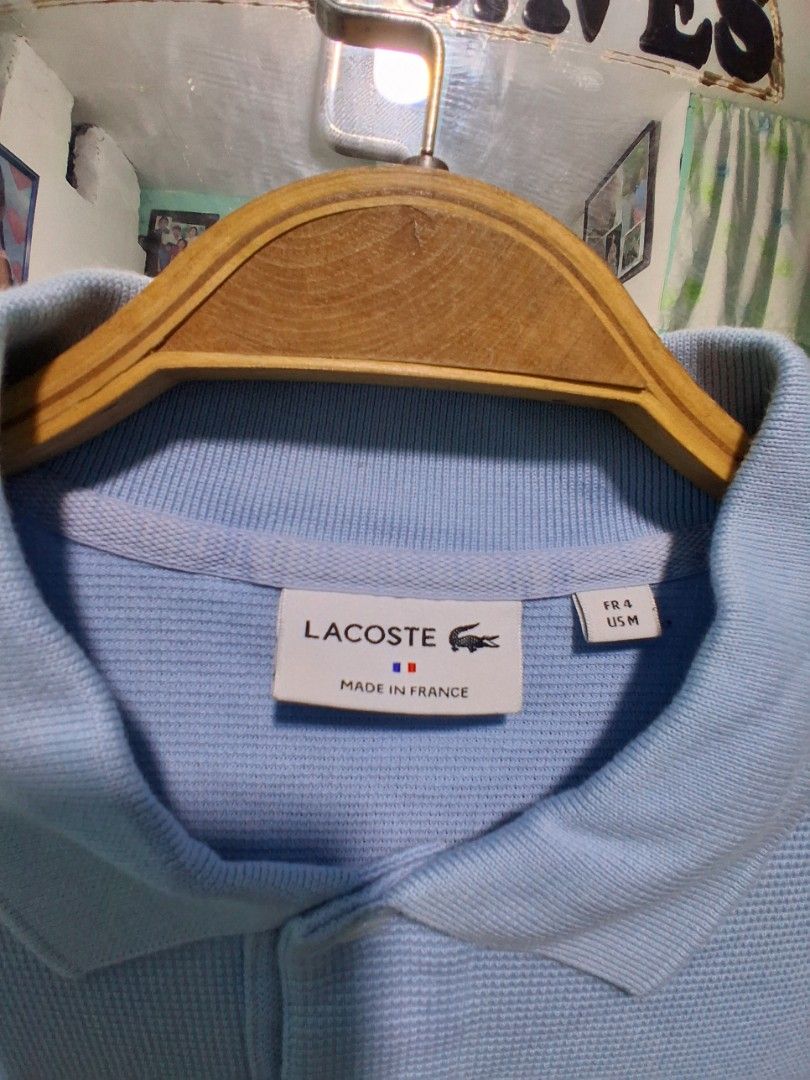 Lacoste polo shirt (Category: Announcements) located in Manila. Submitted by carlitoboh66625 (Listing ID 1462338453, Image 3). Description: lacoste polo shirt excellent condition width 20 length 28 price 800.