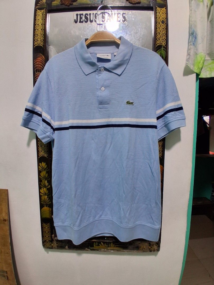 Lacoste polo shirt (Category: Announcements) located in Manila. Submitted by carlitoboh66625 (Listing ID 1462338453, Image 1). Description: lacoste polo shirt excellent condition width 20 length 28 price 800.