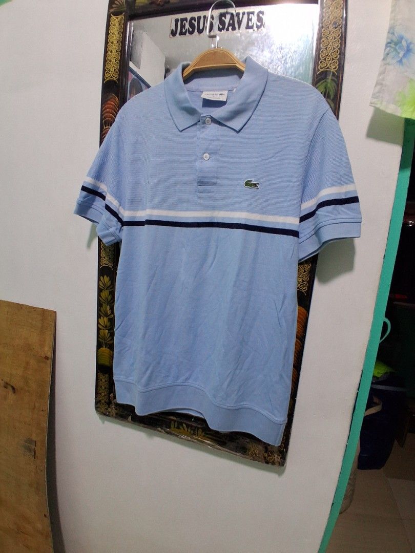 Lacoste polo shirt (Category: Announcements) located in Manila. Submitted by carlitoboh66625 (Listing ID 1462338453, Image 2). Description: lacoste polo shirt excellent condition width 20 length 28 price 800.