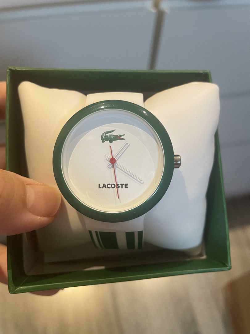 Lacoste Watch (Category: Men's Watches) located in Quezon City. Submitted by cheechchong (Listing ID 1462316466, Image 2). Description: its my son's and he does not want it anymore.