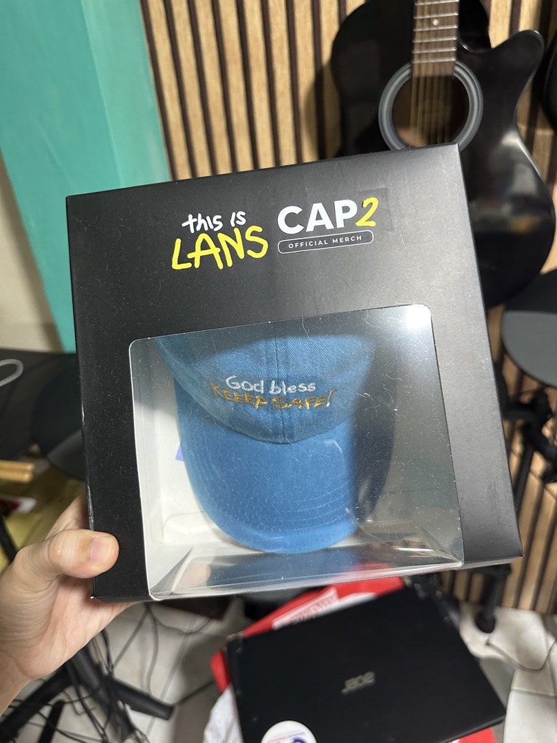 LANS CAP V2 “God Bless, Keep Safe!” (Category: Caps & Hats) located in Malolos. Submitted by jietai (Listing ID 1462378121, Image 1). Description: Binili then dnsplay lang never ginamit brandnew 700 fixed price na.