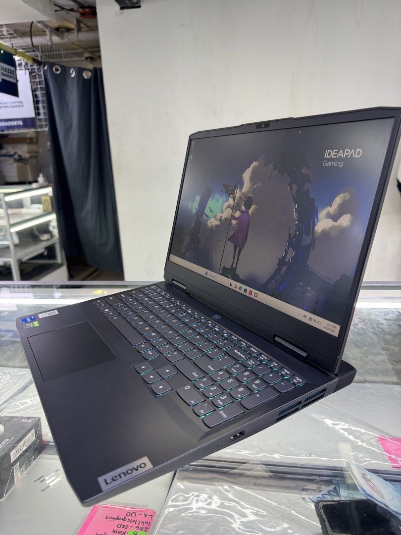 Lenovo idea pad Gaming (Category: Laptops & Notebooks) located in Manila. Submitted by mitcheko (Listing ID 1462373187, Image 3). Description: Lenovo idea pad gaming Core i5 -12th generation 16gb RAM 512 solid state drive 4gb vCard Rtx 3050.