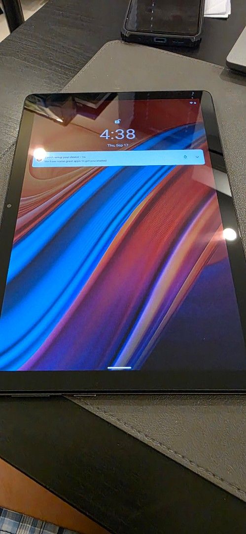 Lenovo Tablet with Dolby Atmos (Category: Android) located in San Pablo. Submitted by mucaparas (Listing ID 1462341749, Image 2). Description: - Lenovo Tablet M10 (3rd Gen) - Model HGT72FL1 - 32GB Storage with 3GB RAM -Large, vibrant display and immersive Dolby Atmos sound - Rear camera - Ideal for entertainment and productivity RFS: Used as POS in our business that we closed. Not being used personally.