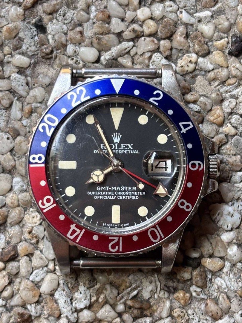 LF / WTB Rolex GMT Master 1675 Bezel Insert (Category: Men's Watches) located in Quezon City. Submitted by mrkvirgil1675 (Listing ID 1462384717, Image 1). Description: This IS NOT a for sale post. I am looking for a 1675 GMT Bezel Insert Preferably looking for stock, but I can consider a service bezel. Looking for these colorways Black Pepsi Must be genuine. Pass on aftermarket. Please message me for offers Thank you.