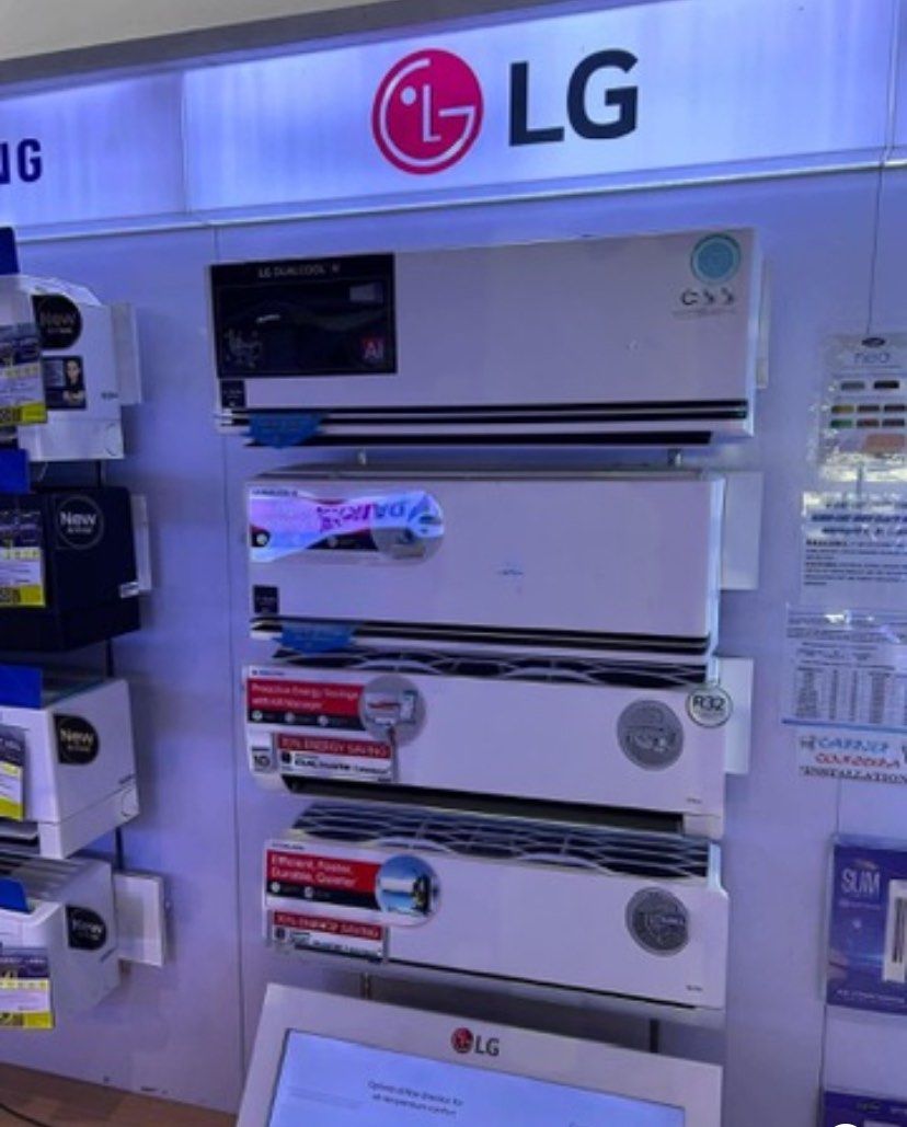 LG SPLIT TYPE INVERTER AIR CONDITIONER (Category: Air Conditioning and Heating) located in Quezon City. Submitted by maryann5721 (Listing ID 1462412615, Image 1). Description: LG SPLIT TYPE INVERTER AIRCON INSTALLATION COST NOT YET INCLUDED STANDARD INVERTER NO WIFI HS09ISA CASH 20;000 HS12ISA CASH 22,200 HS18ISA CASH 29,400 HS24ISA CASH 32,700 HSN09ISY3 SRP 42,588 CASH 22,800 HSN12ISY3 SRP 47,888 CASH 26,800 HSN18ISY3 SRP 60,488 CASH 36,500 HSN2