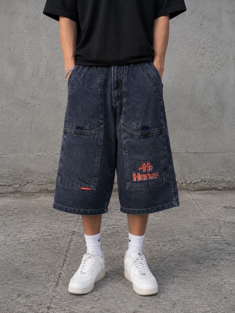 Long jorts (Category: Shorts) located in Danao, Cebu. Submitted by fashion_hub69 (Listing ID 1462311431, Image 2). Description: HANES LONG JORTS JNCO VIBES COMPLETE ALL TAGS 500 free shipping gcash payment jnt courier 🚛.