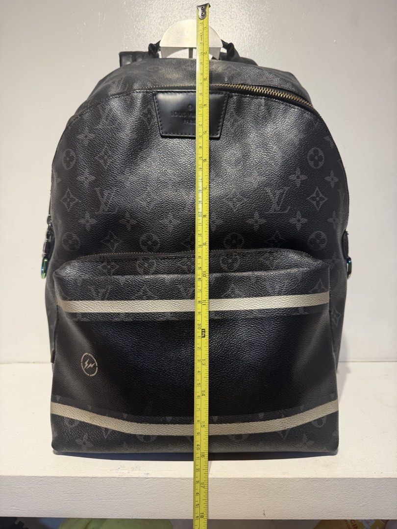 Louis Vuitton x Fragment Monogram Eclipse Apollo Backpack (Category: Luxury Bags & Wallets) located in Pasig City. Submitted by armoire_deluxe (Listing ID 1462423251, Image 3). Description: Pre💕 item. In good condition..
