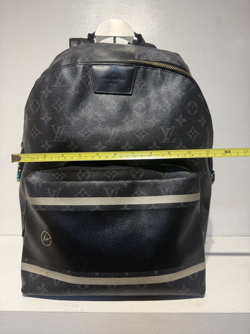 Louis Vuitton x Fragment Monogram Eclipse Apollo Backpack (Category: Luxury Bags & Wallets) located in Pasig City. Submitted by armoire_deluxe (Listing ID 1462423251, Image 2). Description: Pre💕 item. In good condition..