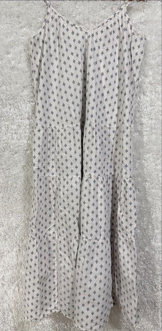 Love by Gap Spaghetti Strap Maxi Dress (Category: Dresses) located in Naga. Submitted by tiindahunts (Listing ID 1462318254, Image 2). Description: From Hongkong box! Chest width 20" Length 44" (adjustable) Laid flat.