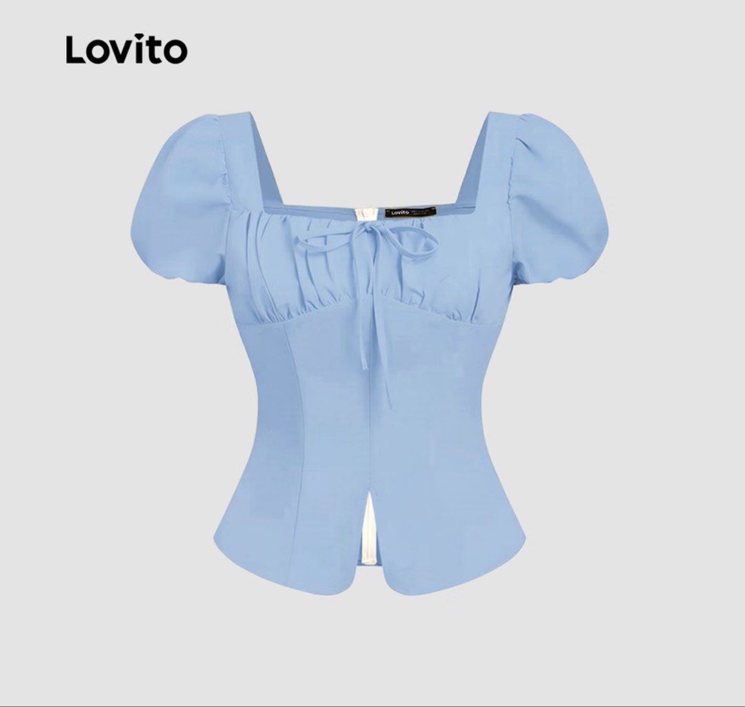 Lovito Womens Korean Blouse Medium (Category: Blouses) located in Rizal. Submitted by dmplelicious (Listing ID 1462343606, Image 1). Description: .