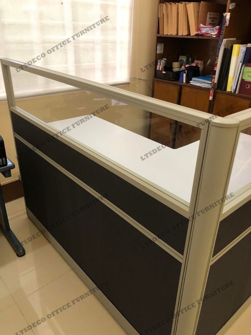 L-SHAPE WORKSTATION TABLE FULL FABRIC OFFICE PARTITION (Category: Office Furniture & Fixtures) located in Quezon. Submitted by gel.ltsdeco07429_868 (Listing ID 1462315416, Image 3). Description: LTSDECO Home and Office Furniture Trading MANUFACTURER • FABRICATOR • SUPPLIER Looking for office furniture, modular partitions, workstations, or customized furniture? We can help! LTSDECO Home and Office Furniture Trading is a trusted manufacturer, fabri