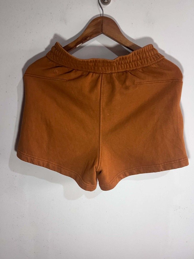 Lululemon Align High-Rise Short 4" Terra Orange Size 4 (Category: Activewear) located in Manila. Submitted by thriftstore34 (Listing ID 1462437782, Image 2). Description: Size: 4 Womens (13.8 - 17 Width, 13.5 Length, 12 Hem) Color rate: 9/10 No major flaws Good color rate/ condition May maliit na parang scratch lang sya sa back (very light) Already washed ❎NO COD/COP 🏷️580, add shipping fee.