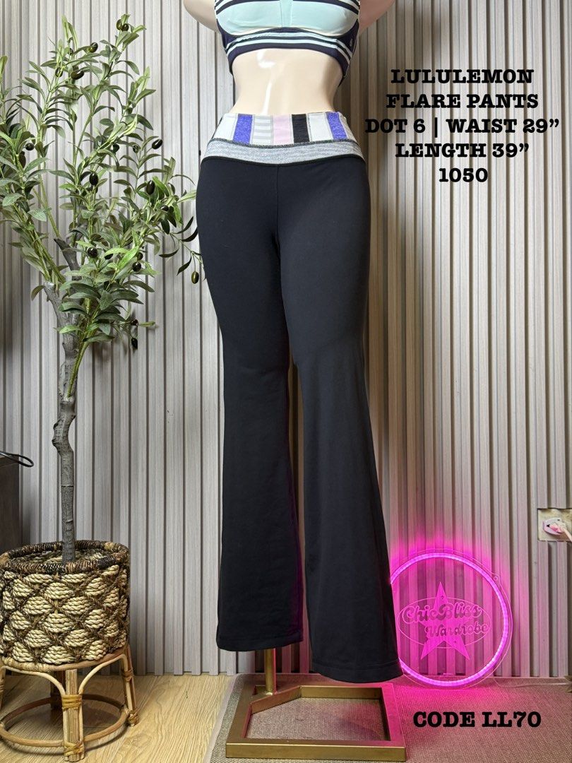 Lululemon Flare Pants LL70 (Category: Activewear) located in Naga. Submitted by ubi04 (Listing ID 1462309538, Image 1). Description: .