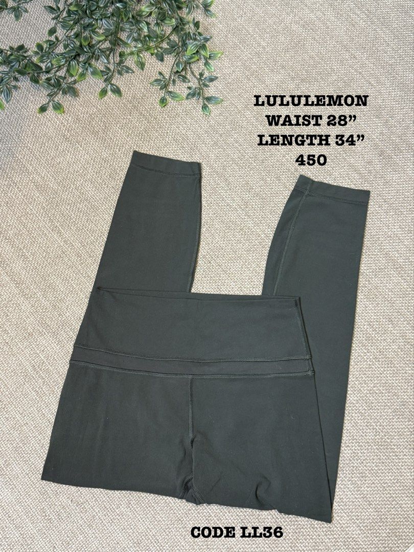 Lululemon LL36 (Category: Activewear) located in Naga. Submitted by ubi04 (Listing ID 1462296211, Image 1). Description: Waist 28”.