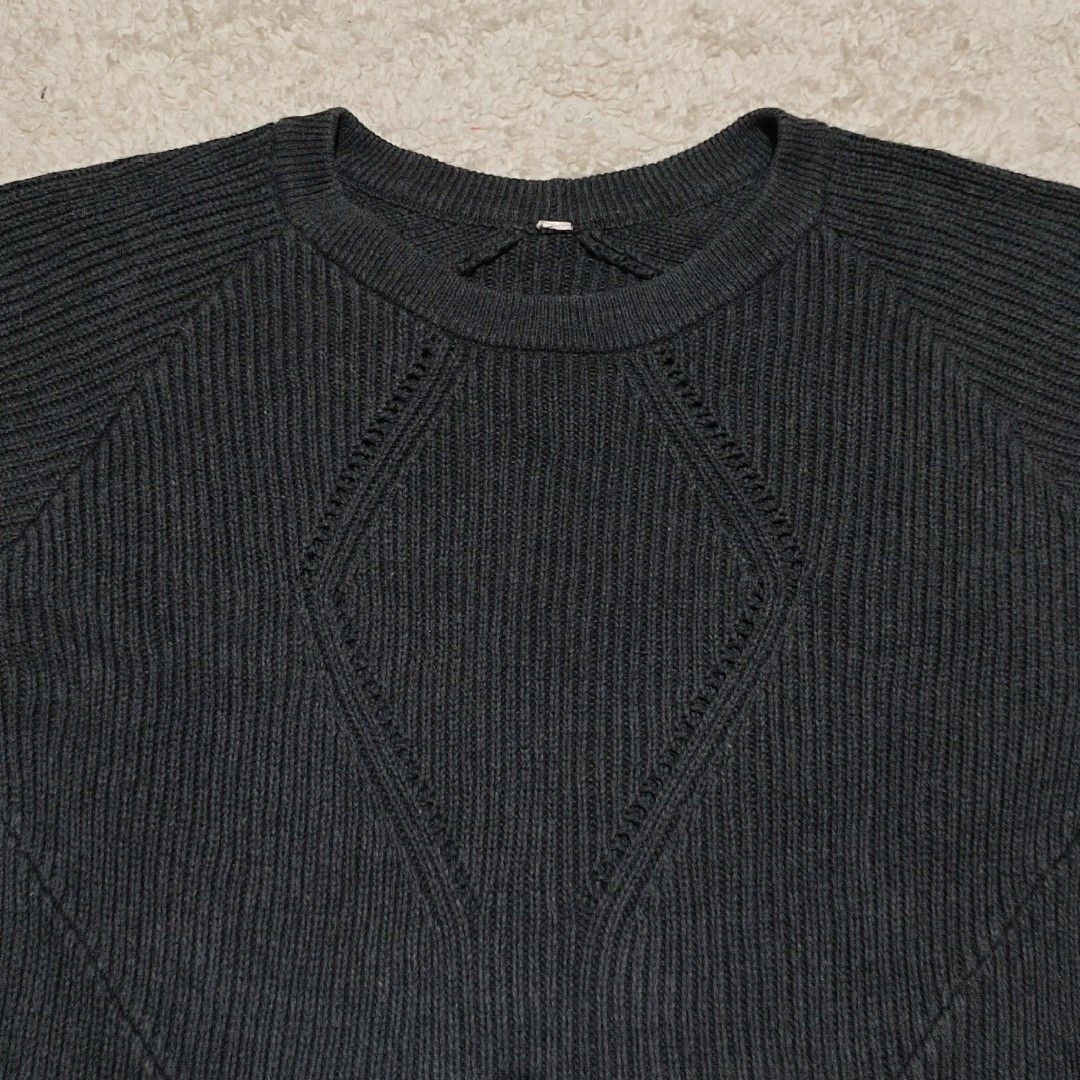 Lululemon Ribbed Knit Sweater Long Sleeve Top (Category: Longsleeves) located in Manila. Submitted by anthonyg01 (Listing ID 1462357356, Image 2). Description: Length: 25 inches Width: 17 inches Price: 700 negotiable Condition: 10/10 Issues: none PM if interested or for inquiries Meetups within MANILA only Can do shipping at buyers expense.