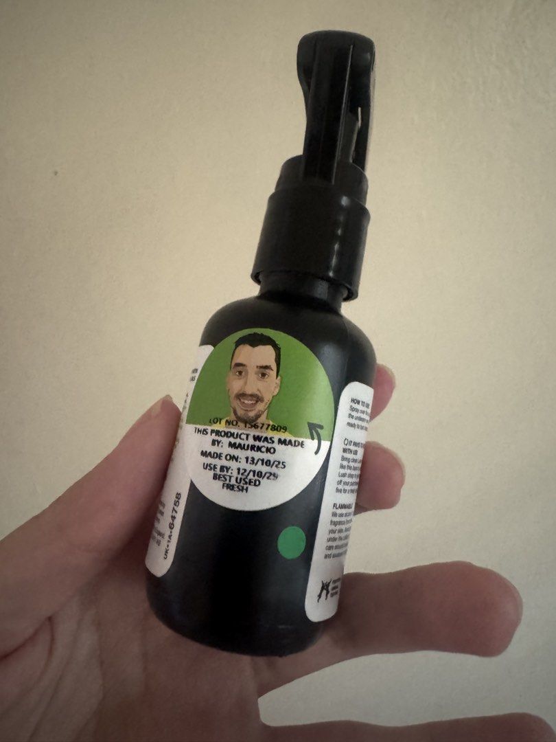 Lush Super Milk 50ml mini Body Spray (Category: Fragrance & Deodorants) located in Muntinlupa City. Submitted by fufuwee (Listing ID 1462300211, Image 2). Description: Lush Super Milk Body Spray. Only spritzed a few times. Small and portable..