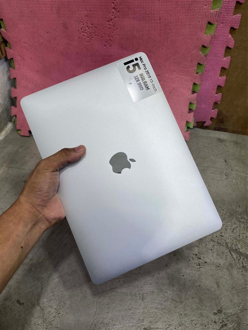 Macbook Pro 2019 13-inch (Touchbar) (Category: Laptops & Notebooks) located in Batangas. Submitted by user.080131 (Listing ID 1462410056, Image 1). Description: MacBook Pro 2019 13inch Processor 1.4 GHz Quad-Core IntelCore i5 GraphicsIntel Iris Plus Graphics645 153MB Memory8 GB Storage 128SSD MacOSSequoia 15.7.3 Health Information Cycle Count: 903 Condition: Normal.