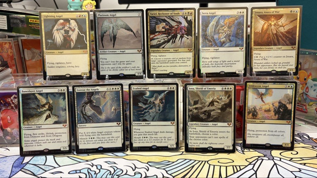 Magic The Gathering - From the Vault - Angels (Category: Raw Singles) located in Cavite. Submitted by jace.themerchant (Listing ID 1462414730, Image 2). Description: Magic The Gathering - From the Vault - Angels Complete Angel cards from FTV Angels. Php 6500.00 .