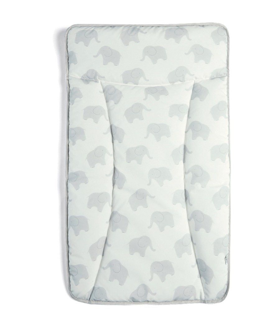 Mamas & Papas Elephant Print Diaper Changing Mat (Category: Changing Mats & Accessories) located in Cebu City. Submitted by jillianmariebascones (Listing ID 1462386560, Image 1). Description: - Cute elephant print changing mat from Mamas & Papas. - Easy to wipe clean with a damp cloth. - Soft and padded for baby's comfort. - Ideal for nappy changes at home or on the go. NEVER USED. But no packaging..