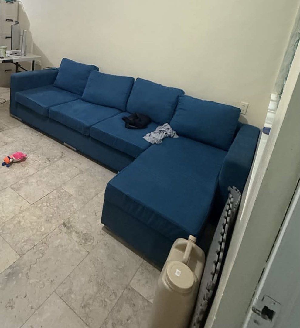 Mandaue Sofa (Category: Sofas) located in Antipolo. Submitted by therese1996 (Listing ID 1462307824, Image 2). Description: Mandaue L Shape Sofa.