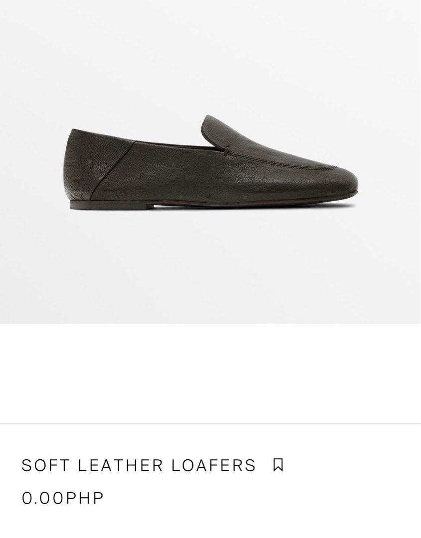 Massimo Dutti Soft Leather Loafers (Category: Casual Shoes) located in Baliuag. Submitted by preloveby_ella (Listing ID 1462424166, Image 1). Description: Massimo Dutti Soft Leather Loafers Chocolate Brown, Size 39, never used . Wrong size, bought it for 8,990 selling for 4,500 with cloth bag.