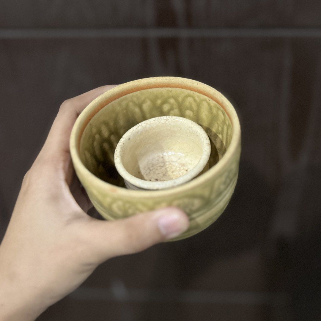 matcha chawan / ceramic bowl (Category: Other Kitchenware & Tableware) located in Manila. Submitted by yagult (Listing ID 1462348531, Image 3). Description: - sold as set only! - no damage .